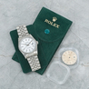 Rolex Datejust 36 Bianco Jubilee 16220 White Milk - Doppio Quadrante